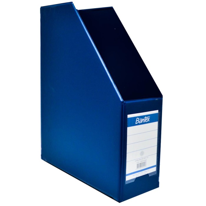 Box File Bantex Plastik 4011 Biru – Antero Stationery Shop