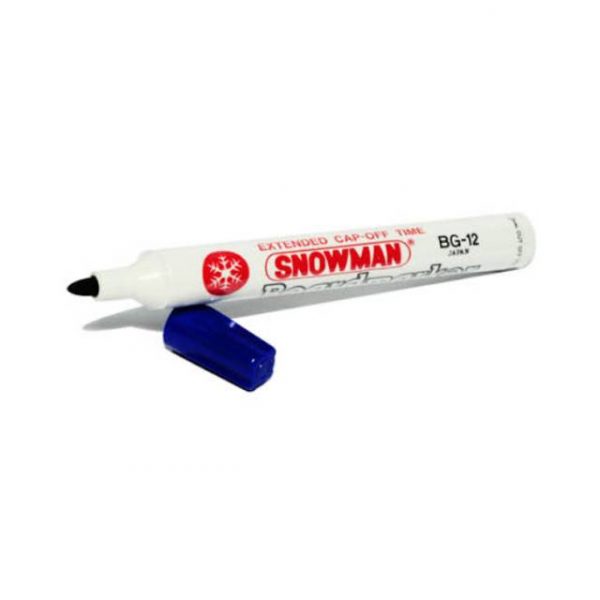 Spidol Whiteboard Snowman BG-12 Biru – Antero Stationery Shop